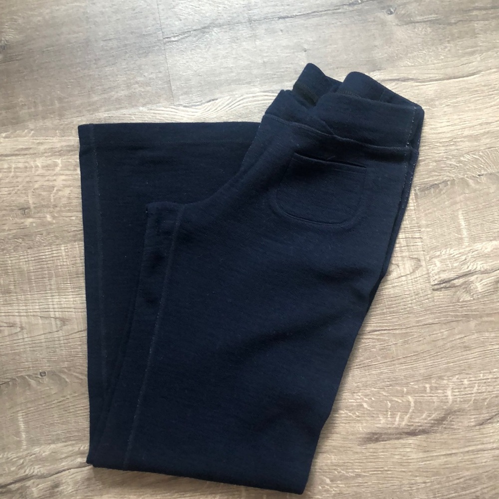 Merino wool ibex pants in navy